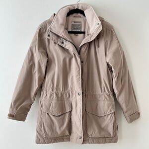 Pacific Trail Beige Hooded Parka Coat